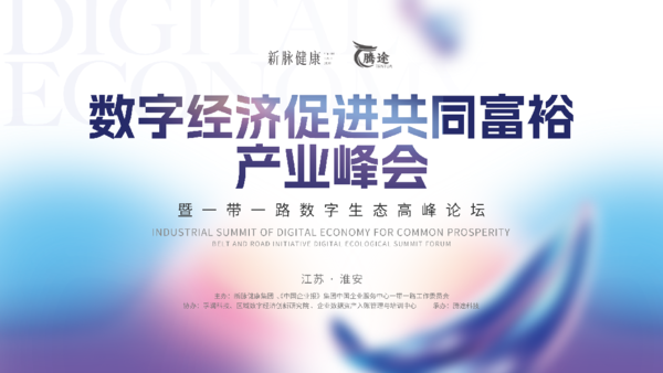 数字经济共筑富裕梦、一带一路开启新篇章，淮安数字生态产业峰会盛大召开