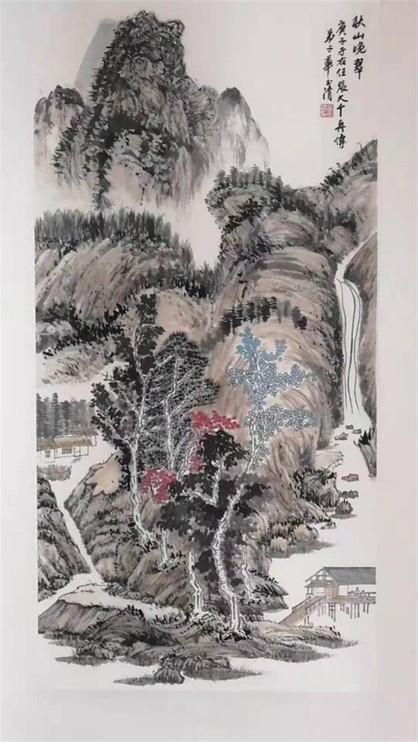 书画家华玉清被注册为国家一级美术师