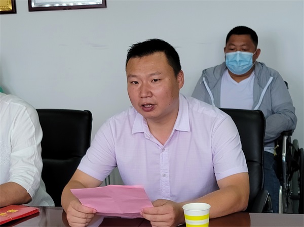 孙健在全社会慈善事业中发挥好示范引领作用