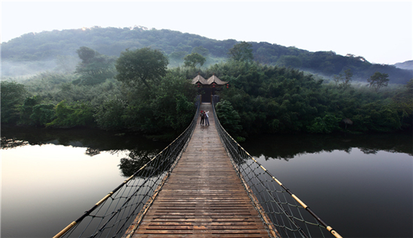 盱眙铁山寺国家森林公园,独特的大自然风光让人心旷神怡